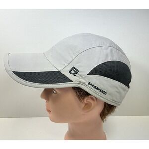 GADIEMKENSD Outdoor Running Hat Unisex Gray Breathable Mesh Strap Back Cap